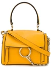 Chloé Faye Day Bag In Orange