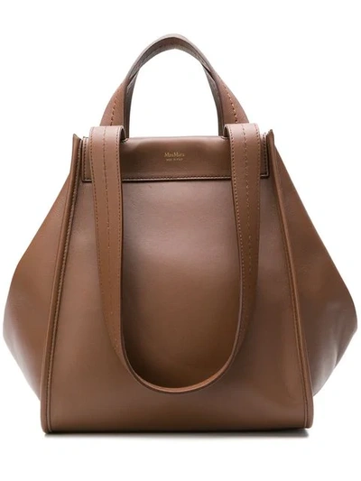 Max Mara Reversible Shopper Bag In Brown | ModeSens
