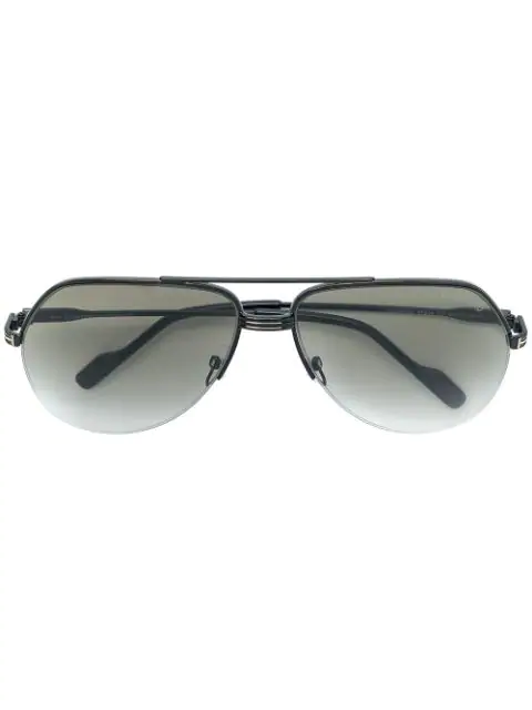 black gradient aviators