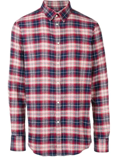 Dsquared2 Men's Check Cotton Button-down Shirt In Red