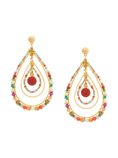 Gas Bijoux Aurore Drop Earrings - Multicolour