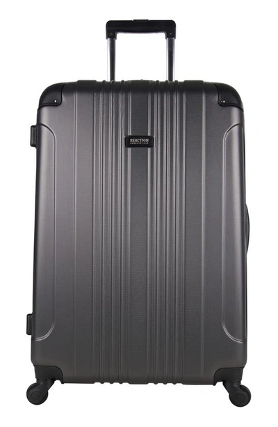 Kenneth Cole Reaction Out Of Bounds 28" Lightweight Hardside 4-wheel Spinner Luggage In Charcoal