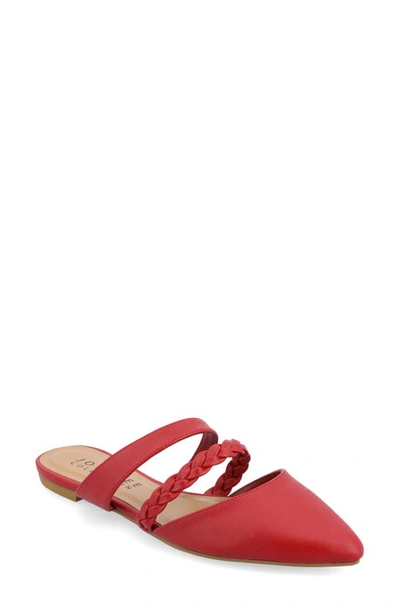 Journee Collection Olivea Mule In Red