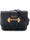 Prada Classic Logo Belt Bag In Black