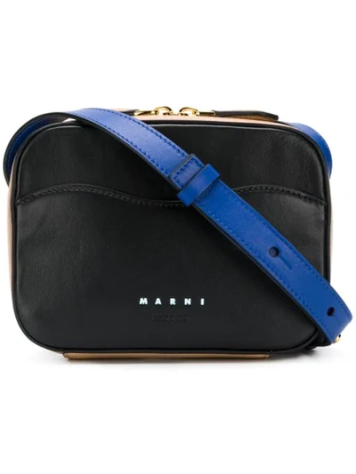 Marni Camera Cross Body Bag In Black