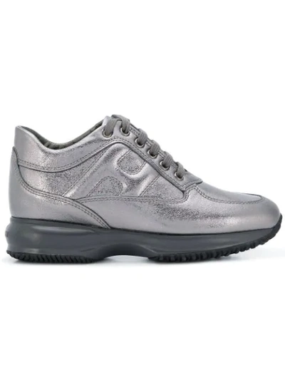 Hogan Interactive Sneakers In Grey