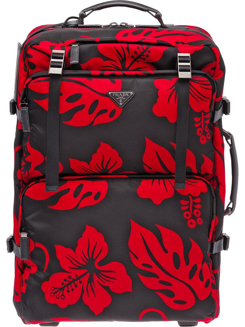 prada trolley luggage