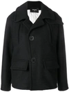 Dsquared2 Collared Jacket In Black