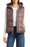 Columbia Pike Lake Ii Water Repellent Insulated Puffer Vest In Basalt