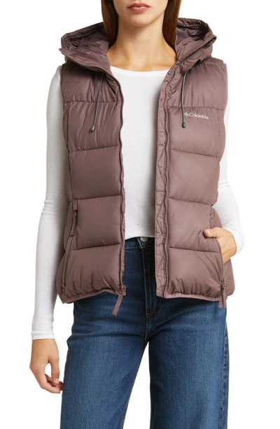 Columbia Pike Lake Ii Water Repellent Insulated Puffer Vest In Basalt
