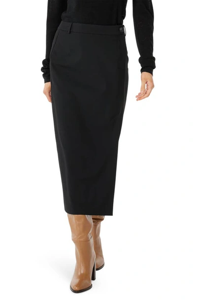 Sophie Rue Hunter Midi Skirt In Black