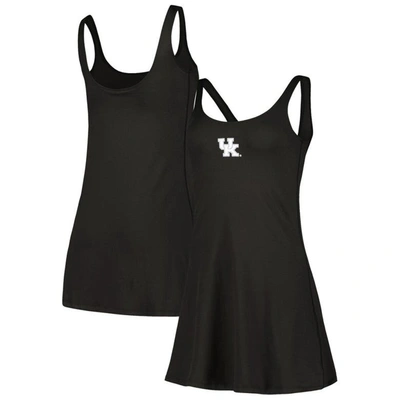 Zoozatz Black Kentucky Wildcats Logo Scoop Neck Dress