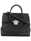 Versace Small Empire Palazzo Tote Bag In Black