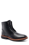 Anthony Veer Lincoln Lug Sole Boot In Black