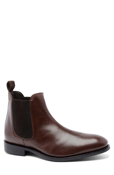 Anthony Veer Jefferson Chelsea Boot In Chocolate Brown