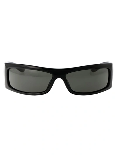 Gucci Sunglasses In 007 Black Black Grey