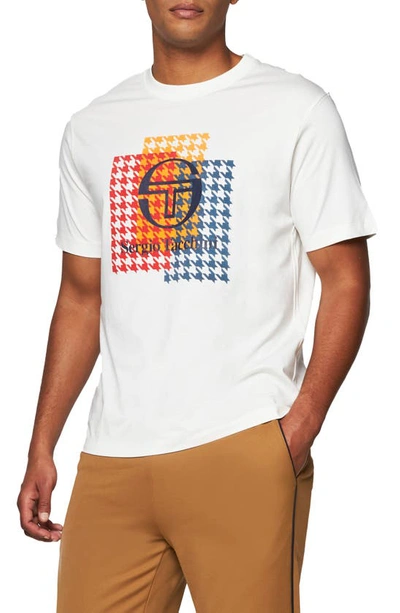 Sergio Tacchini Cori Cotton Graphic T-shirt In Gardenia