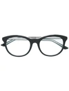 Dior Montaigne Glasses In Black