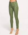 Ramy Brook Helena High-rise Skinny Jean In Coated Spruce