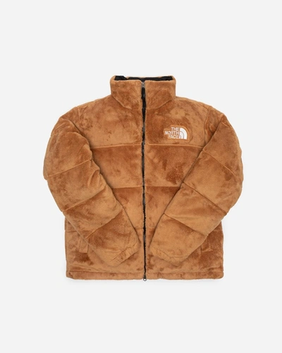The North Face Versa Velour Nuptse Down Jacket In Brown