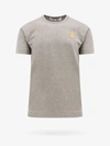 Comme Des Garçons Play T-shirt In Grey