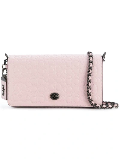 Coach Dinky Clutch Bag - Pink