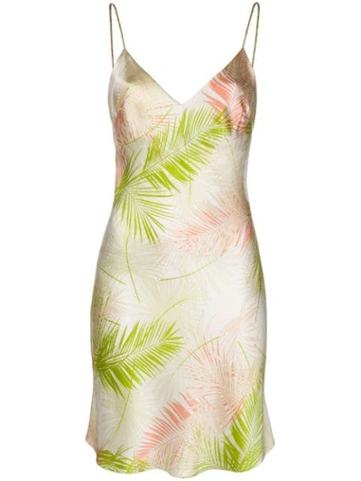 Gilda & Pearl Kew Gardens Of London Slip Dress In Multicolour