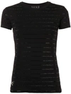 Philipp Plein Strass T-shirt In Black