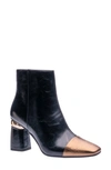 Ninety Union Two-tone Bootie In Black