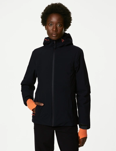 Goodmove Insulated Waterproof Jacket In Black