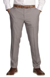 Tailorbyrd Tailored Straight Leg Dress Pants In Grey