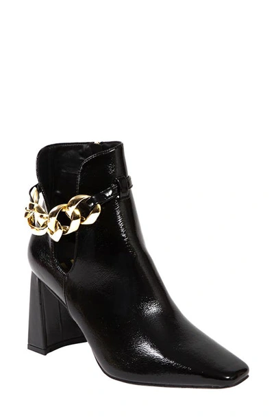 Ninety Union Rye Ankle Boot In Black Patent