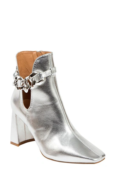Ninety Union Rye Metallic Boot In Silver