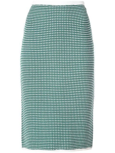 Diane Von Furstenberg Dvf  Knitted Skirt - Green