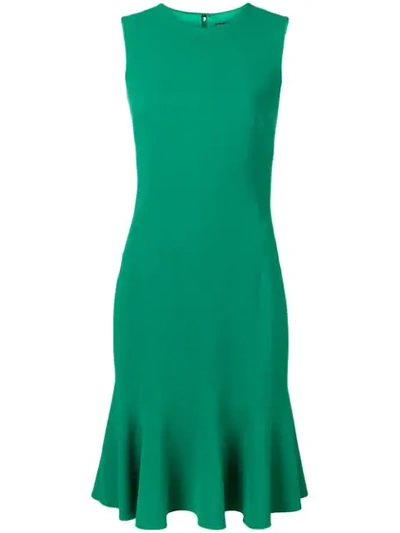 Dolce & Gabbana Sleeveless Midi Dress - Green