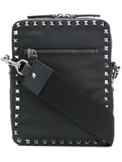 Valentino Garavani Rockstud Small Crossbody Bag In Black