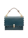 Fendi Kan I Shoulder Bag In Blue