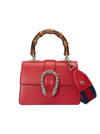 Gucci Dionysus Mini Top Handle Bag In Red