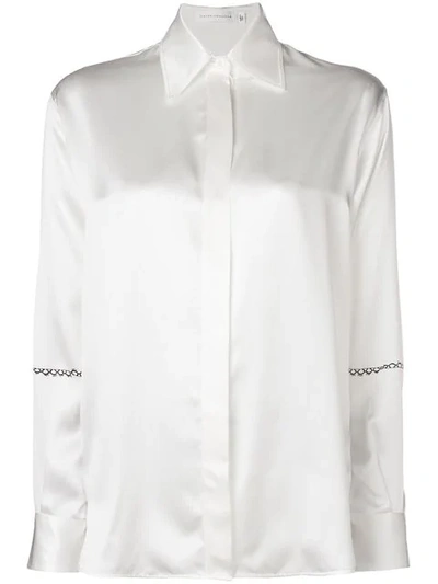 Victoria Beckham Masculine Shirt In White