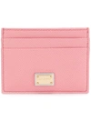 Dolce & Gabbana Dauphine Card Holder In Pink