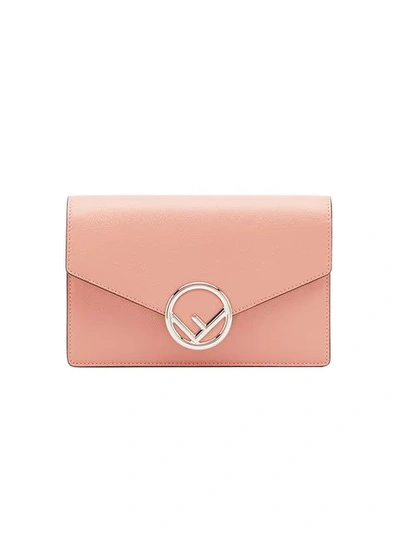 Fendi Wallet On Chain Mini Bag In Pink