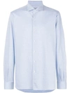Orian Slim-fit Button Shirt - Blue