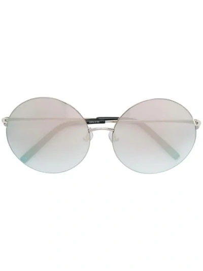 Matthew Williamson Round Sunglasses - Metallic