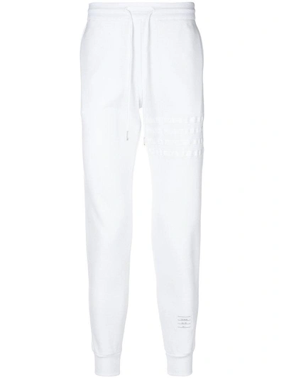 Thom Browne Classic Track Pants - White