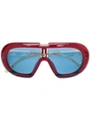 Carrera Limited Edition Full-shield Sunglasses In Red