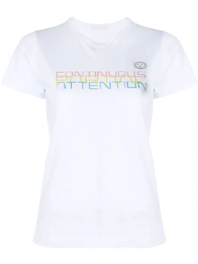 Société Anonyme Partial T-shirt - White