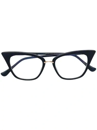 Dita Eyewear Rebella Cat-eye Glasses In Blue