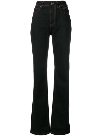 Calvin Klein 205w39nyc Long Straight-leg Jeans In Black
