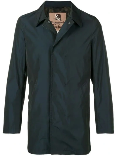 Sealup Zipped Fitted Jacket In Blue
