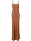 Jason Wu Grey Jason Wu Sleeveless Shift Maxi Dress - Yellow